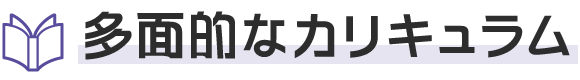 多面的なカリキュラム